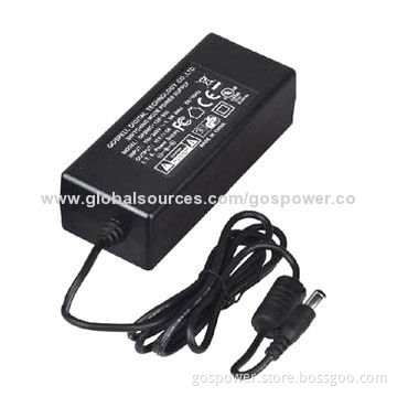 12V/3A Universal AC/DC Switching Power Adapter with 100 to 240V AC Input Voltage, UL/SAA/CB/GS Mark